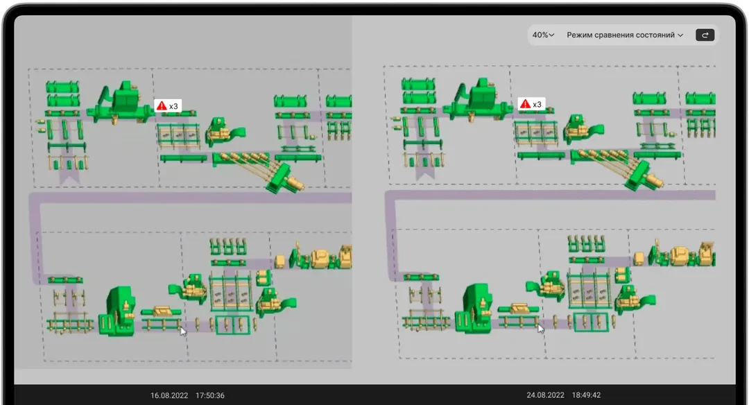 State comparison mode